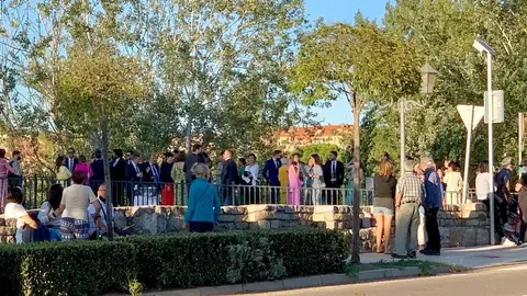 boda en el Alfonso Henriquez protesta vecinos