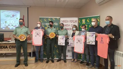 Presentación X Carrera Guardia Civil de Zamora