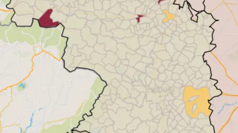 Mapa IA municipios a siete días (21 de septiembre)
