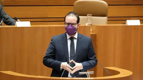 El procurador socialista, Ángel Hernández