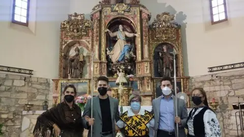 Misa en honor del Cristo del Amparo en Granja de Moreruela