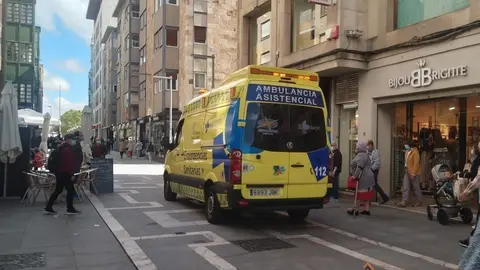 Ambulancia en Santa Clara
