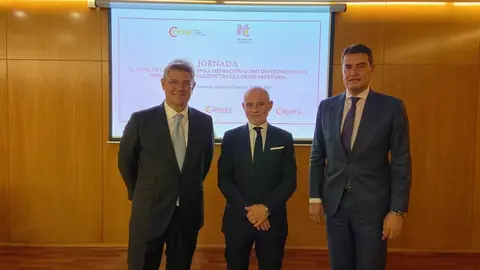 Rafael Catalá, Víctor Caramanzana y Ángel Ibáñez