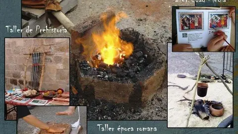 Cartel talleres didácticos arqueología