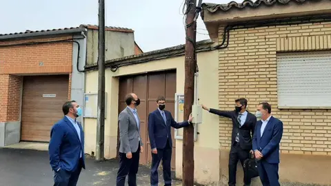 El director de Telecomunicaciones en Arcenillas