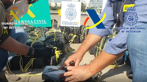 Operación contra el narcotráfico