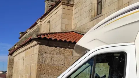 Arvi durante una de las paradas por Sayago