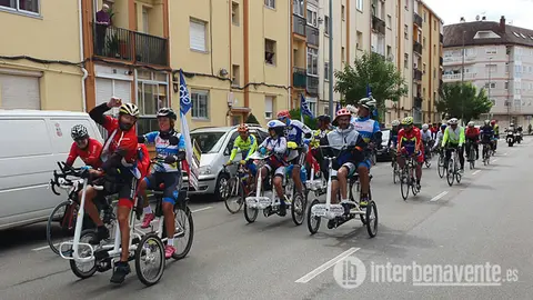 Iván Bragado a su llegada a Benavente. Fotografía: Interbenavente