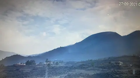 Inactividad momentánea en el volcán de La Palma. Fotografía: 
Servicio de Innovación Cabildo de La Palma