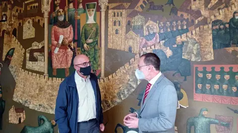 Encuentro entre el subdelegado del Gobierno y Amigos de la Bici