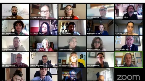 Minuto de silencio en el Pleno municipal