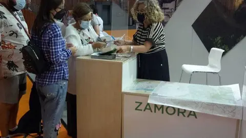 Stand de Zamora en Expovacaciones