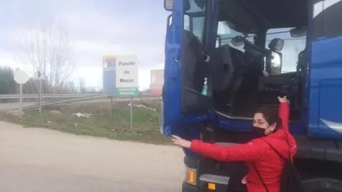 Francis Espada, camionera