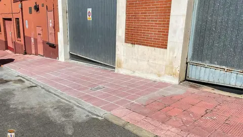 Obras accesibilidad Benavente