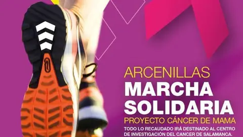 Cartel marcha solidaria Arcenillas
