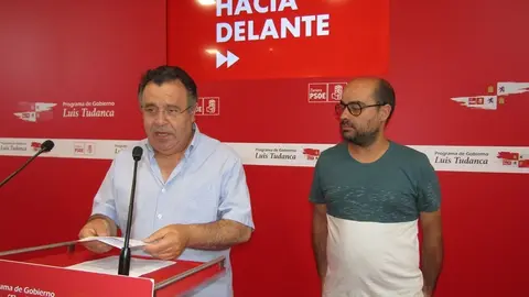 PSOE Cortes CyL y Diputación Zamora. José Ignacio Martín Benito y Eduardo Folgado