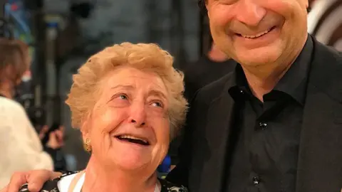 Aurelia Matellán con Pepe Rodríguez en MasterChef