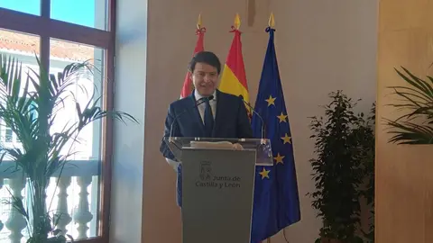 Mañueco, en el Teatro Ramos Carrión de Zamora