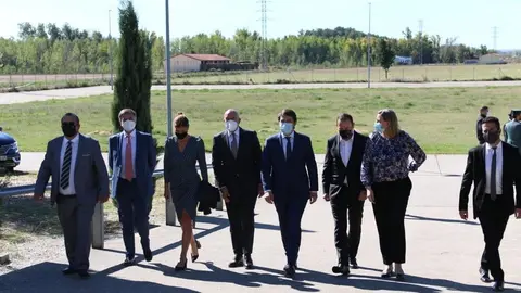 Llegada de las autoridades a la feria Ecocutura