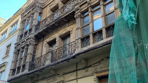 Fachada de Casa Galarza. Foto David Gago