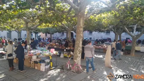 El rastrillo en la Plaza de Viriato