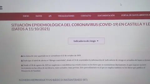 Página sobre la COVID-19 de la Junta