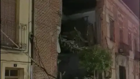 Derrumbe edificio Arévalo