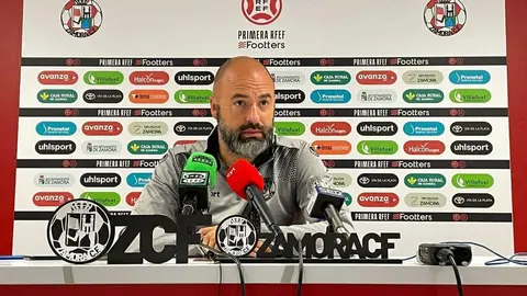 David Movilla, entrenador del Zamora CF. | FOTO: Zamora CF
