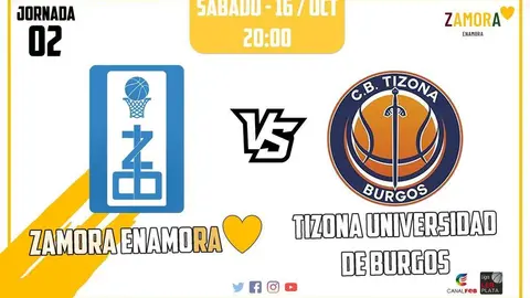 Jornada 2 CB Zamora Enamora