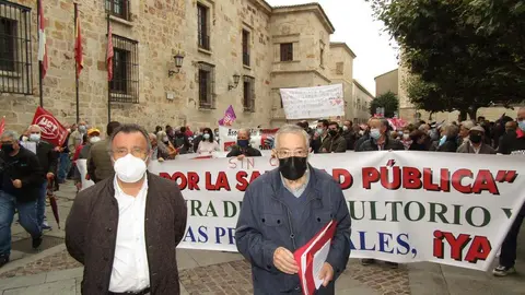 PSOE Zamora. 16-10-2021 Manifestación Movimiento en Defensa Sanidad Pública