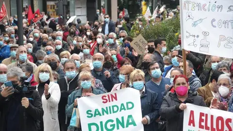 Manifestación por la Sanidad Pública. Foto de Archivo