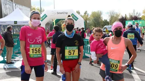 Alicia Fernández, Olga Prada Del Río y Vicky Pérez Romero