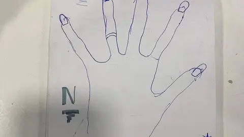 Imagen del cuaderno extraviado