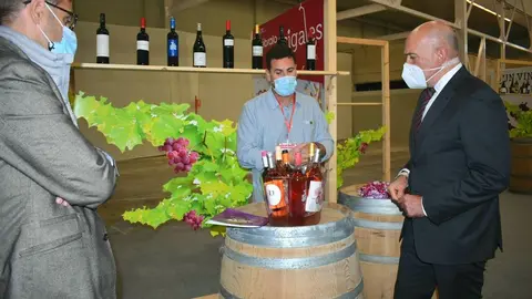 El consejero de Agricultura en el Congreso Duero Wine