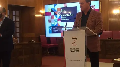 El presidente de la Diputación, Francisco Requejo