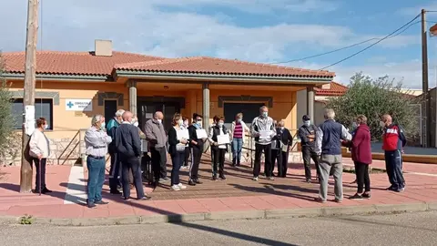 Concentración en Litos en defensa de la Sanidad Pública. Foto Archivo