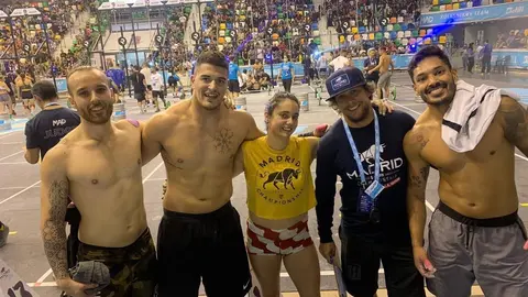 Beatriz Oñate y Jorge Montealegre en la Madrid Championship