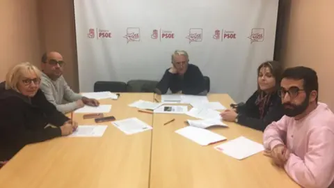 PSOE Zamora. Reunión Palacios del Pan y Andavías
