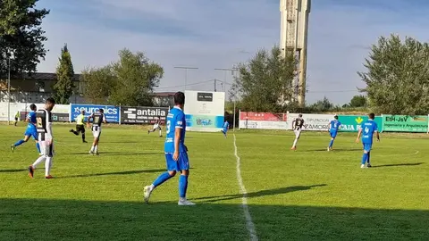 CD Villaralbo en un encuentro liguero. | FOTO: CD Villaralbo