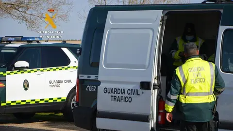 Control de la Guardia Civil de Tráfico