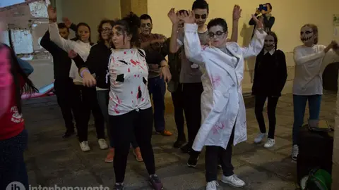 Foto de archivo Flashmob benavente