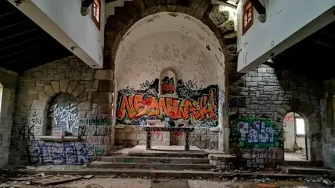 Iglesia del poblado de Castro de Alcañices