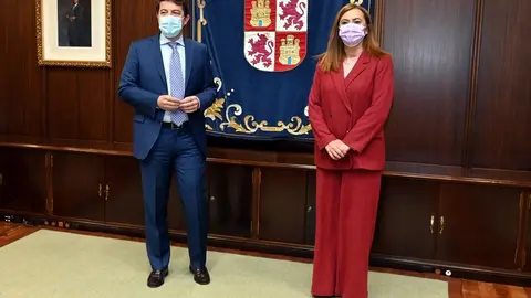 Alfonso Fernández Mañueco y Virginia Barcones