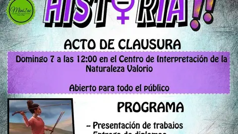 Cartel Clausura edades de la Historia