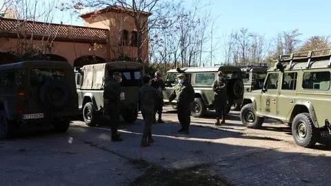 Margarita Robles en Monte la Reina. Foto de Archivo