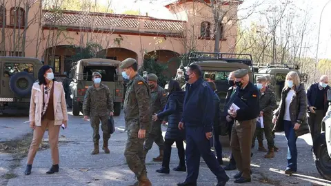 Margarita Robles en Monte la Reina. Imagen de archivo