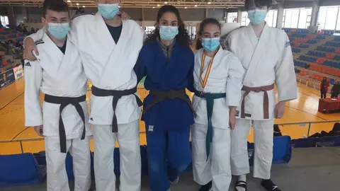 Campeones Judo zamorano