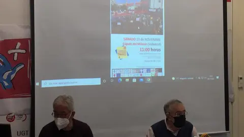 Jerónimo Cantuche y Carlos Pedrero