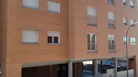 Edificios en el barrio de Pinilla