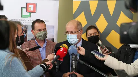 Francisco Igea en su visita a Zamora. | FOTO: Marcos Vicente